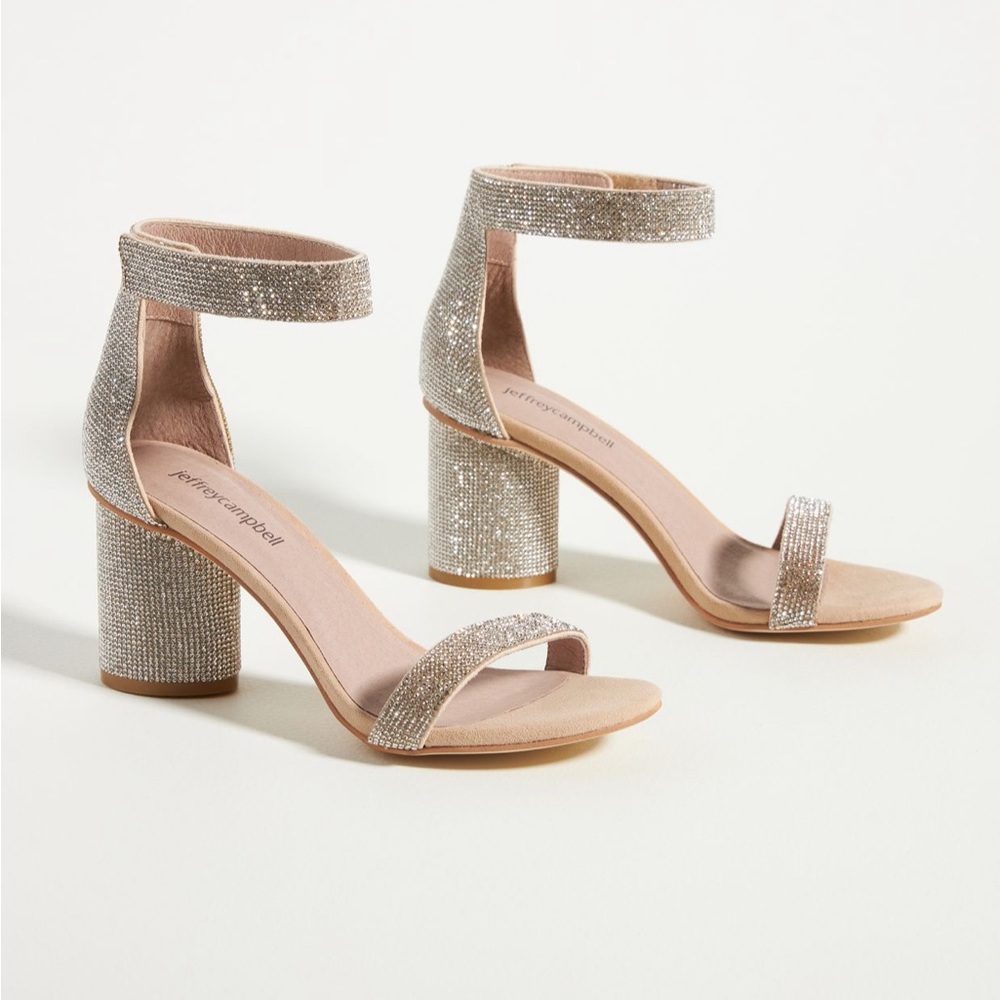 Jeffrey Campbell Laura Heeled Sandals 10